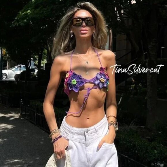 BLOGGER'S FAVE! Zara Crochet Top NWT - Picture 8 of 16